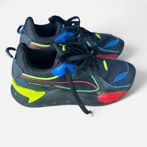 Lot of 2 Pairs of Puma Mens RS-X Sneakers size 7 and 7.5 - Picture 6 of 8